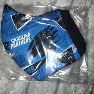 Panthers Inspired Face Mask